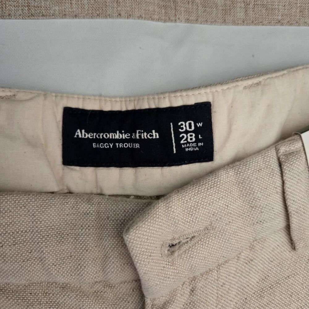 Abercrombie-fitch Women's Cream and Tan Trousers - Picture 2 of 6